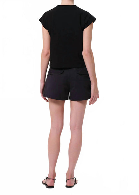Pistola Kiva Mid Rise Cargo Short Black 23 3