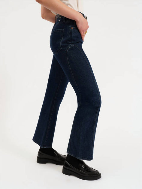 DAZE Soho High Rise Ankle Flared Jeans Multi 29 3
