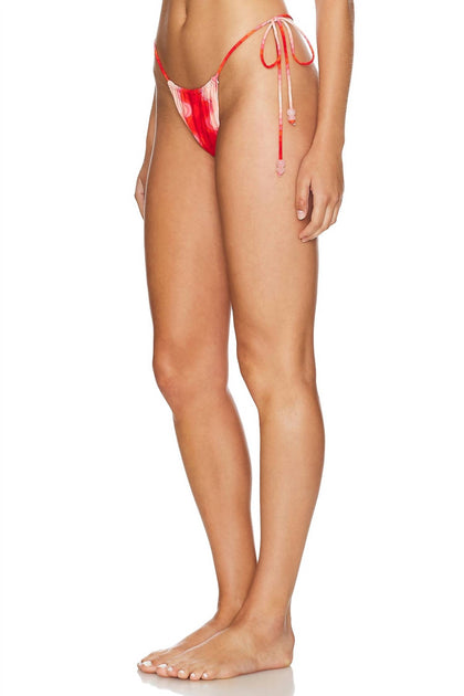 Devon Windsor Livia Bikini Bottom Red Large 3