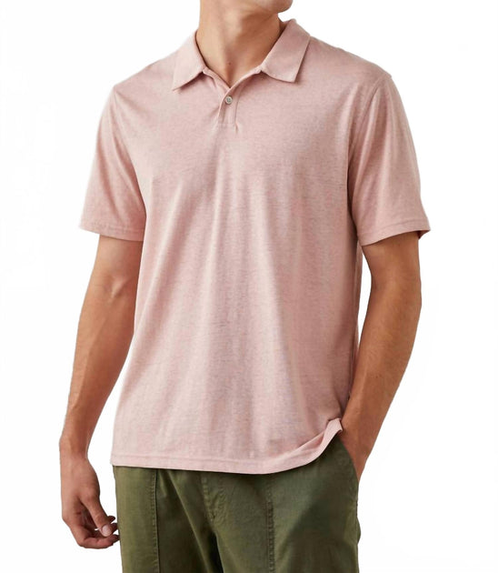 Rails Levant Polo Shirt Pink XXL 4