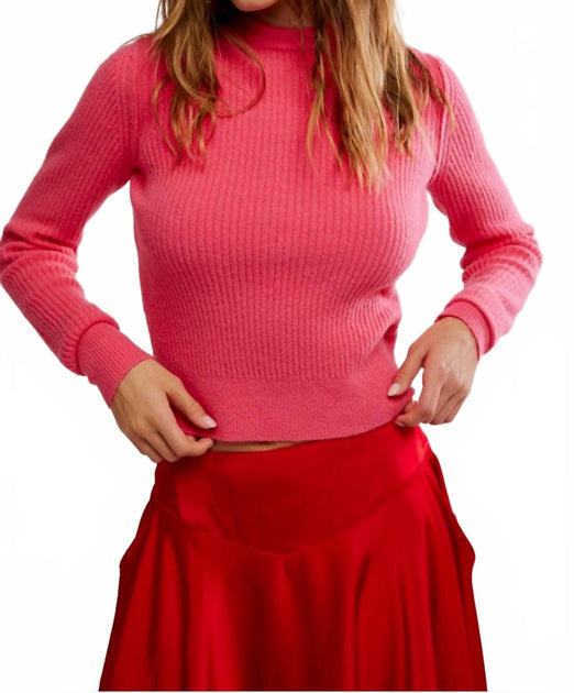 Free People Ever After Pullover Sweater Multi Medium 2