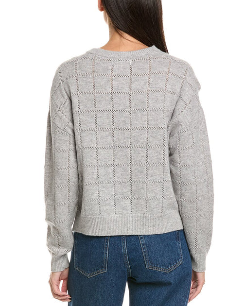 NAADAM Wool & Cashmere-Blend Sweater Grey XS 3