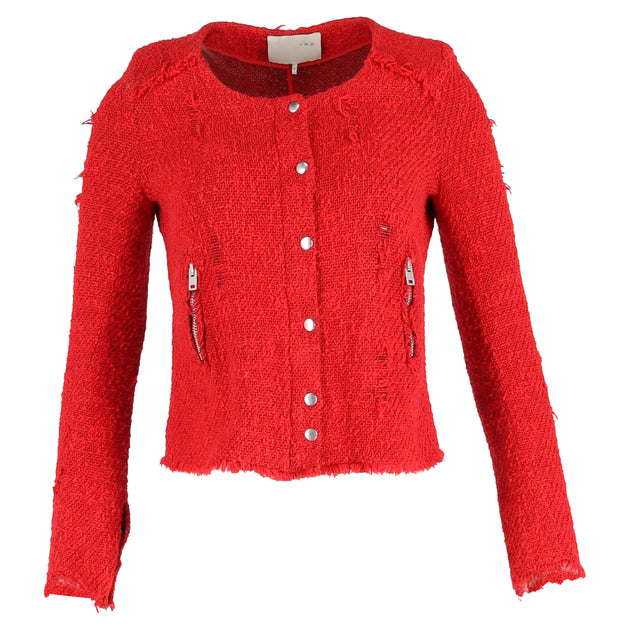 IRO Agnette Jacke Rot XSmall 2