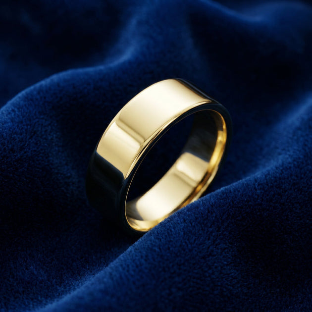 Pompeii3 Wedding Band Yellow Gold US 7 3
