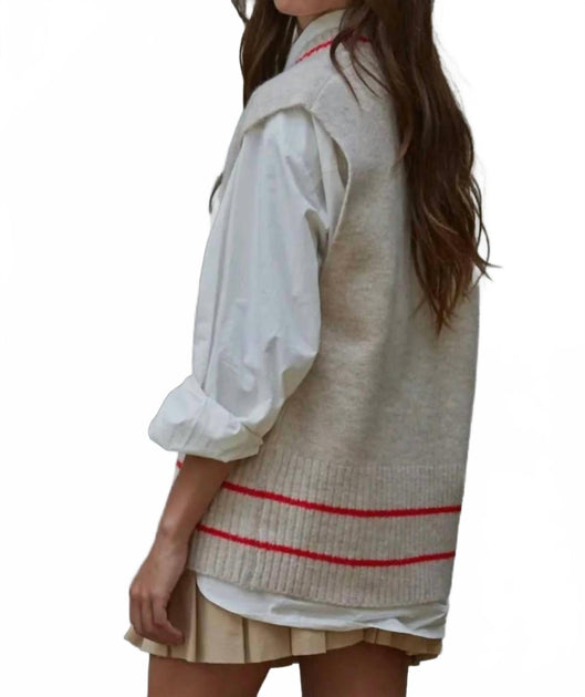 By Together Knit Sweater Vest Multi Small 3