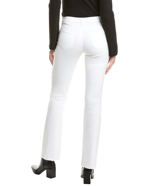 L'AGENCE Sneeki Low-Rise Straight Jean White EU 34 3