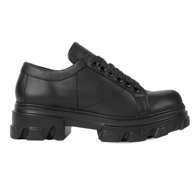 URBNKICKS Collegiate Leather Sneaker Black US 8 3