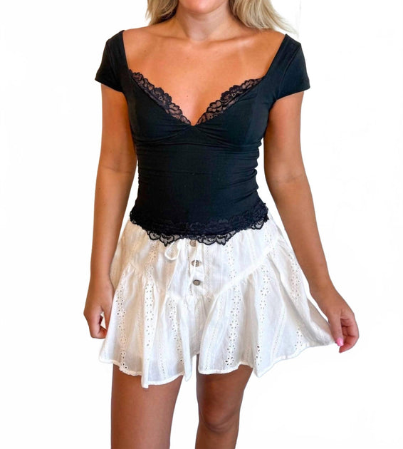 Klesis Cloud Nine Mini Skort White Small 2