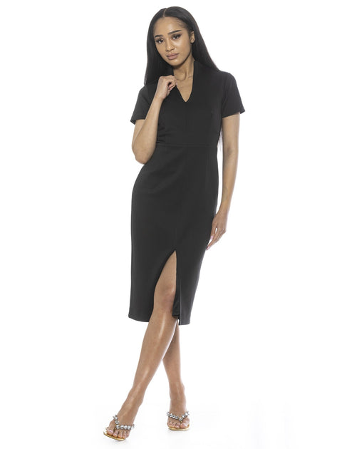 Alexia Admor Acadia Dress Blue X-Small 3
