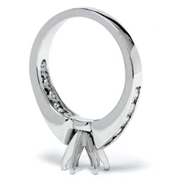 Pompeii3 1/2ct Diamant Halbmonat Verlobungsring 14K Weißgold US 8 3
