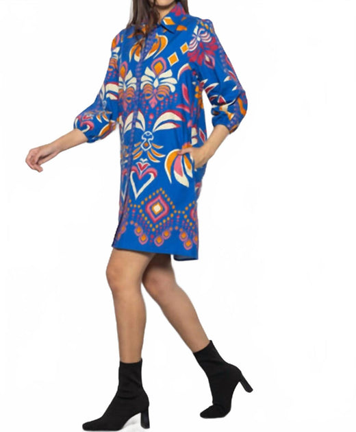 maude vivante Ava Mini Dress Multi Medium 5