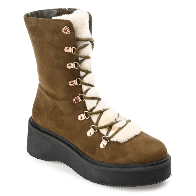Journee Collection Kannon Bootie Green US 7.5 2