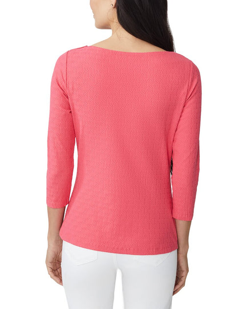 J.McLaughlin Wavesong Top Pink Small 3