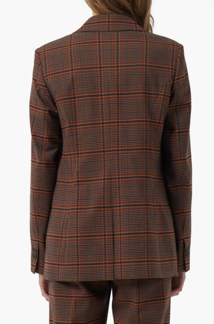 French Connection Bettina Suit Jacket Brown US 4 3