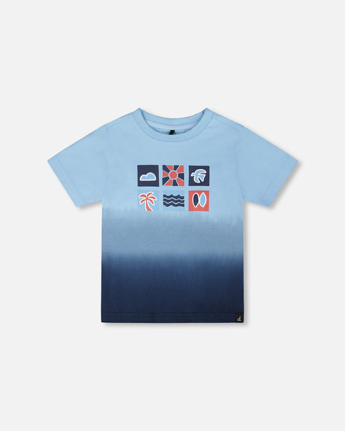 Deux par Deux T-Shirt Blue US 2T 2