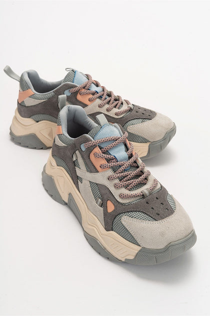 Prologue Shoes Loretta Platform Sneakers Orange US 5.5 3