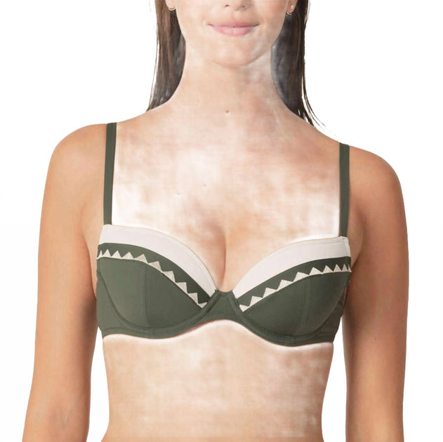 Marie Jo Gina Soutien-gorge Padded Deep Plunge Vert 38D 2