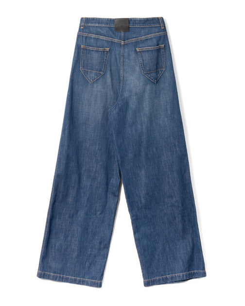 Lanvin Darted Denim Pants Blue EU 38 3