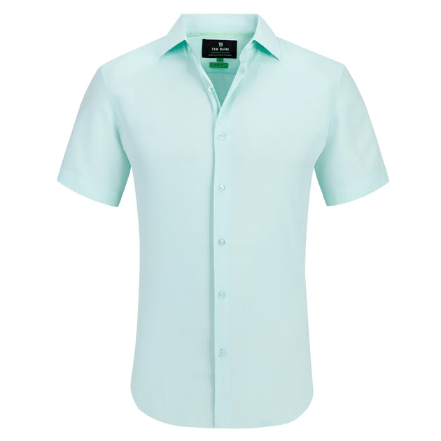 Tom Baine Solid Performance Button Down Green XXLarge 2