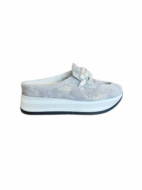 Softwaves Clio Platform Loafer Silver EU 39 3