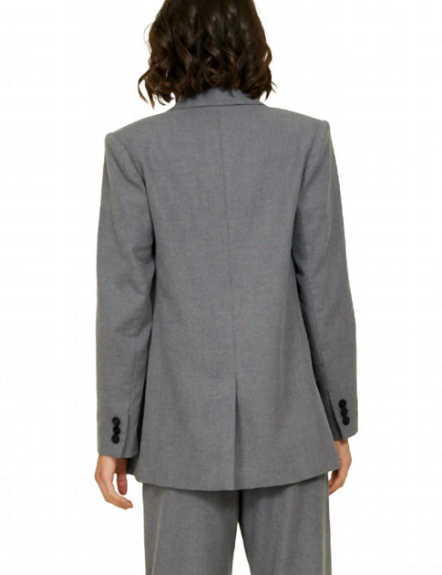 line and dot Bobbie Blazer Grey Medium 3