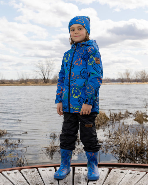 Deux par Deux Rain Boots Blue US 7 3