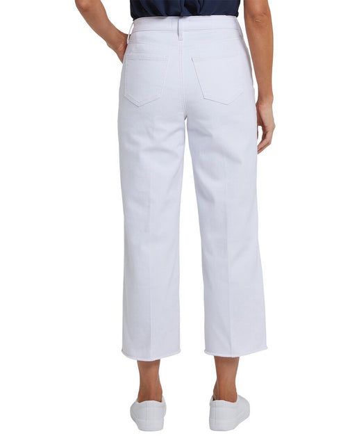 NYDJ Coco High-Rise Crop Jean White US 12 3