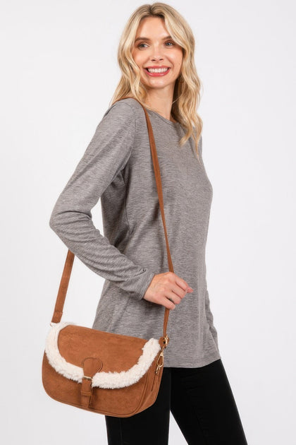 FASHNZFAB Crossbody Bag Black One Size 5