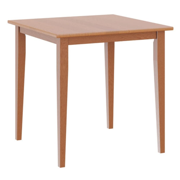 Hivvago Groveland Square Dining Table Light Oak 2