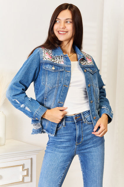 TRUEDAMES Baful Denim Jacket Blue Small 2