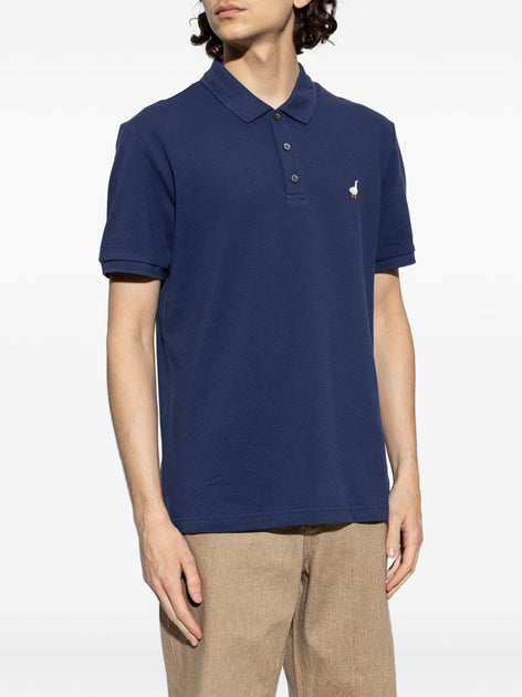 Moschino Polo Shirt Blue EU 48 4