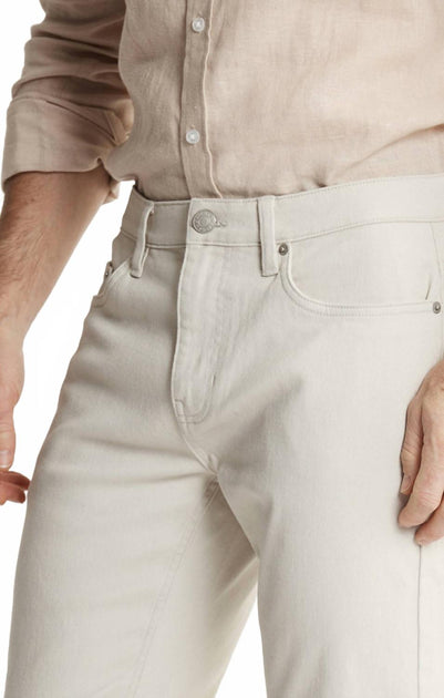 JACHS NEW YORK Bull Denim 5-Pocket Pants White 30 Regular 3