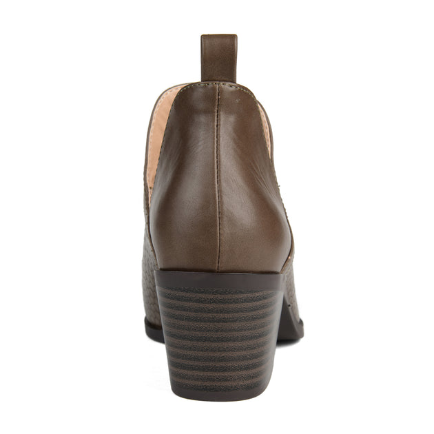 Journee Collection Terri Bootie Brown US 9 4