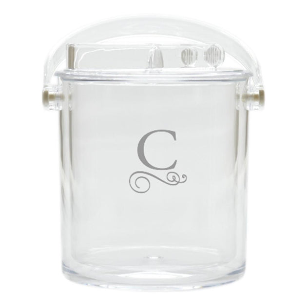 Carved Solutions Acrylic Ice Bucket Pi-Flourish-Y 2