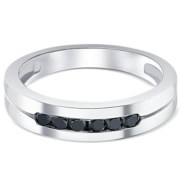 Pompeii3 Diamond Wedding Ring Black US 7.5 3