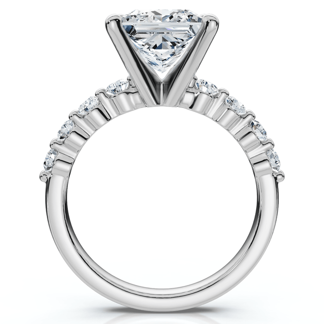 Pompeii3 Monica Diamond Engagement Ring Gold US 4.5 5