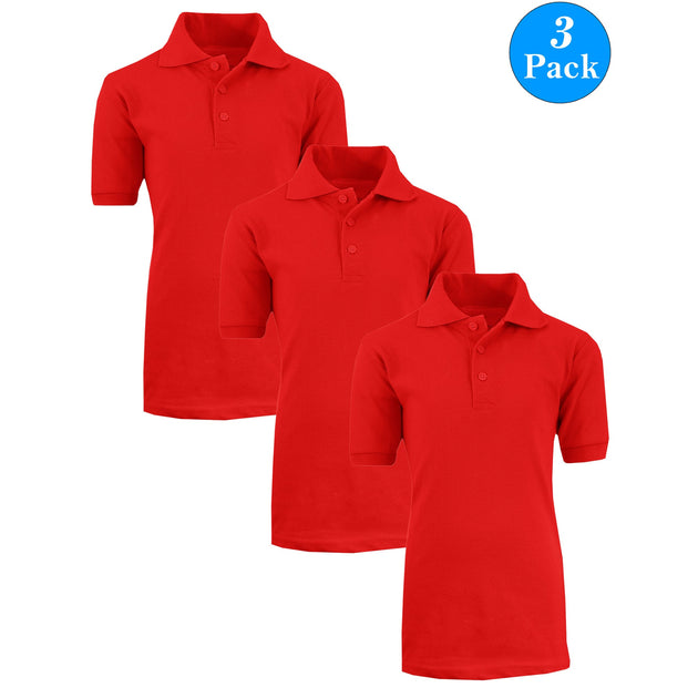Harvic Galaxy Boys School Uniform Polo White 4 Years 3