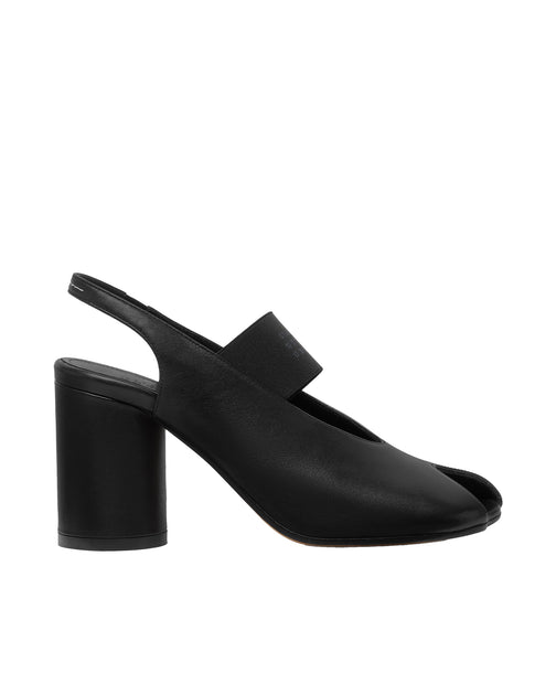 MM6 Maison Margiela Slingback Pumps Tabi Split Toe Black EU 39 2