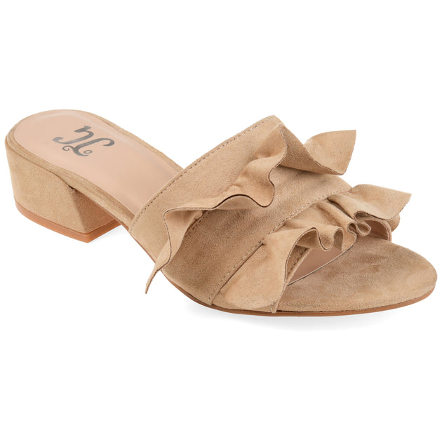 Journee Collection Sabica Slide Grey US 7 2