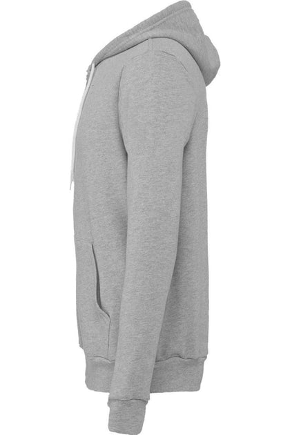 BELLA + CANVAS Sponge Fleece Full-Zip Hoodie Multi XXXLarge 4