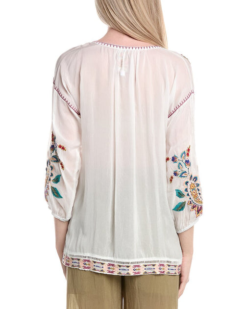Johnny Was Kendra Blouse Multi XL 3