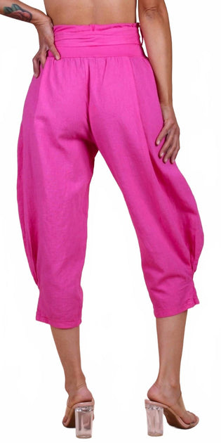 GIGI MODA Ventura Caprihose Pink One Size 4