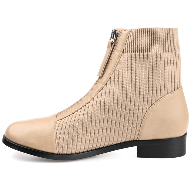 Journee Collection Bexlie Booties Beige US 7 3