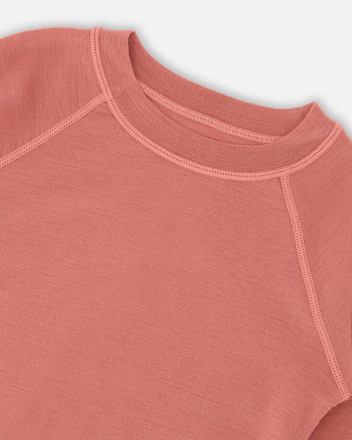 Deux par Deux Base Layer Set Dusty Pink US 10 4