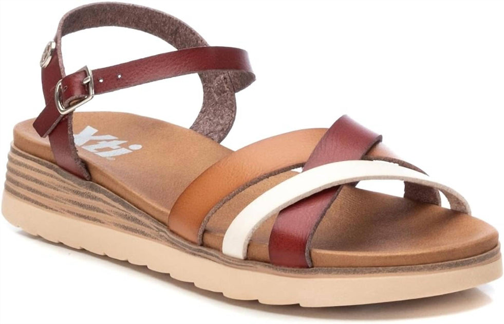 Xti 44661 Wedge Sandals Brown US 7 3