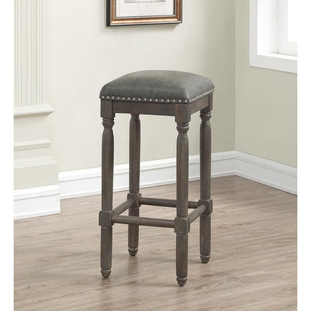 American Woodcrafters Bronson 26 Backless Stool Driftwood 3