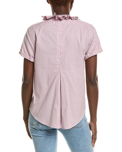 J.McLaughlin Quarantini Blouse Pink Medium 3