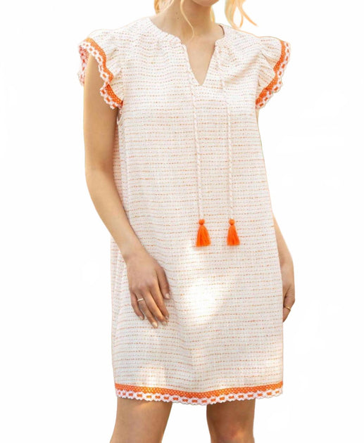voy Love & Lace Shift Dress White Medium 2