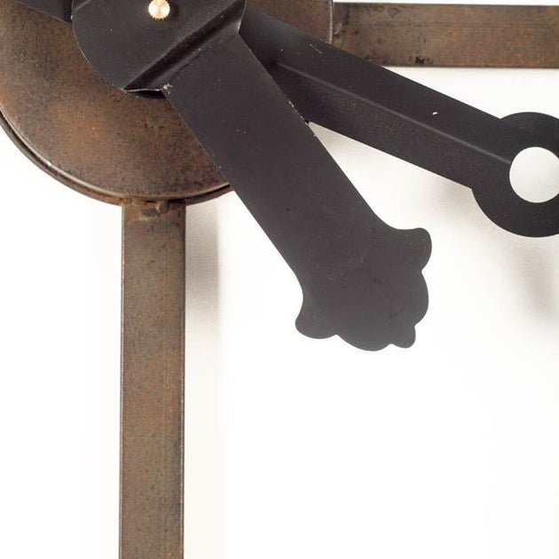 Horloge Murale Squelette en Métal Noir 127 cm Hivvago 3