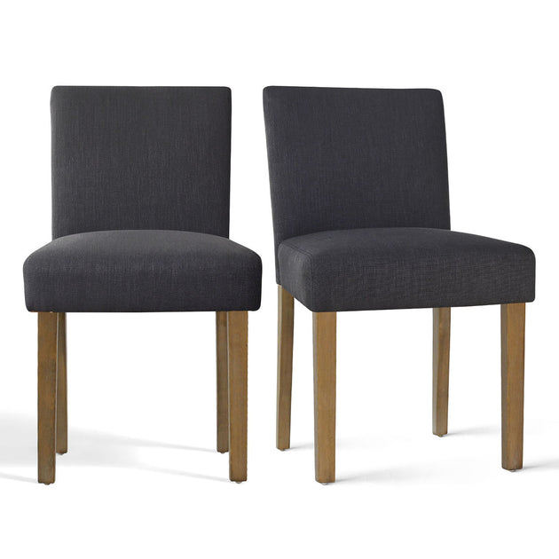 Maison Boucle Set of 2 Dining Chair Gray 2